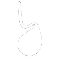 Collana Kurshuni Donna in Argento Zirconia KR204Y-2XSP - KR204Y-2XSP